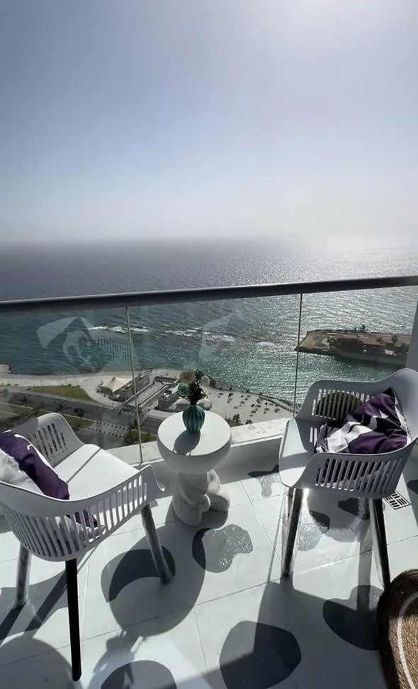 Apartament Damac Al-Jawharh جناح سانتوريني برج داماك Dżedda Arabia Saudyjska