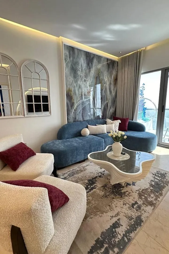 Apartament Damac Al-Jawharh جناح سانتوريني برج داماك Dżedda
