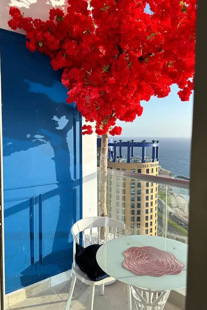 Apartament Damac Al-Jawharh جناح سانتوريني برج داماك Dżedda